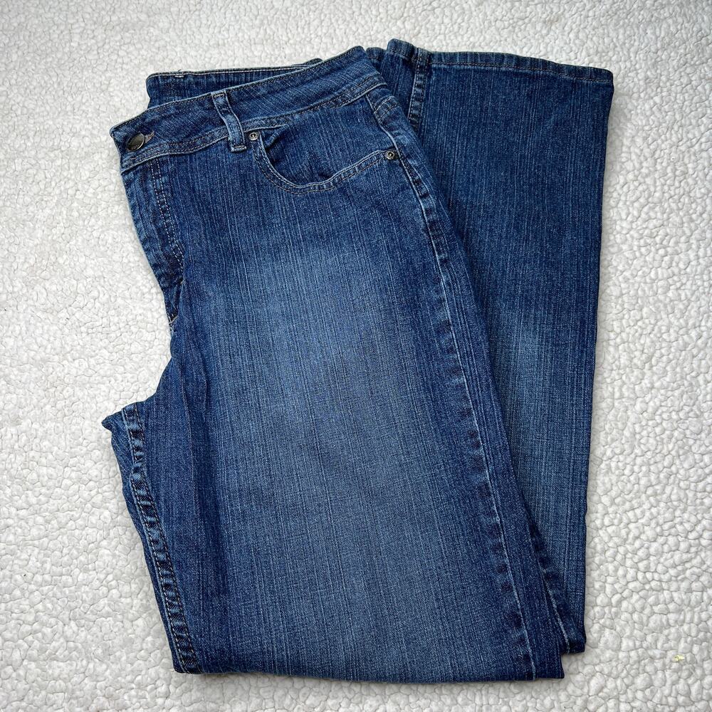 Lee Riders Blue Wide Leg Fashion Jeans 14